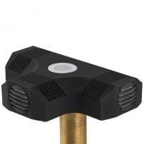 CS3S-RFRGB - 3 Element Boundary Layer Microphone with programmable RGB LED Touch Switch. Black